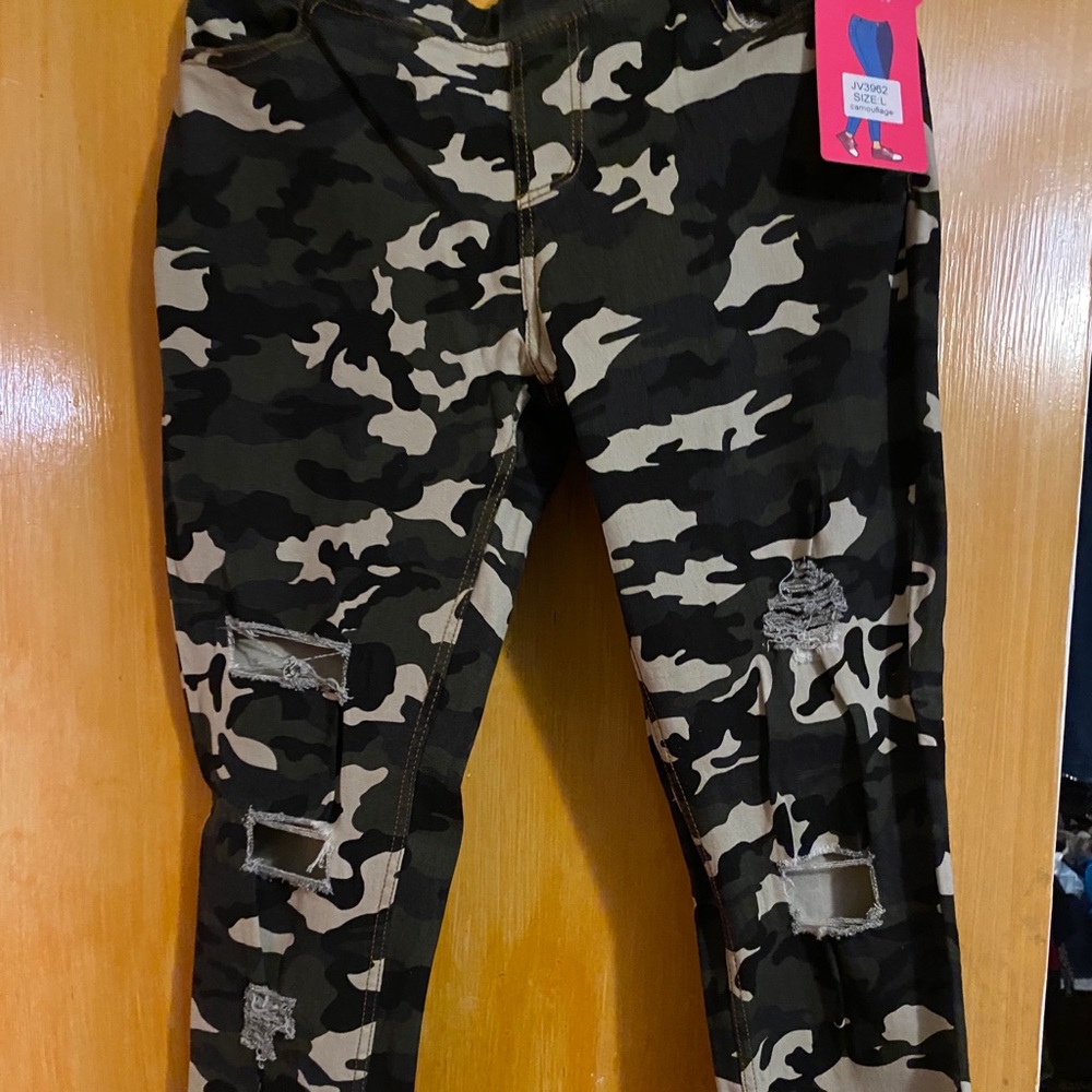 jeggings camouflage